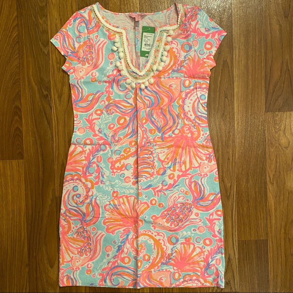 NWT Lilly Pulitzer Harper Dress in Too Much Bubbly
